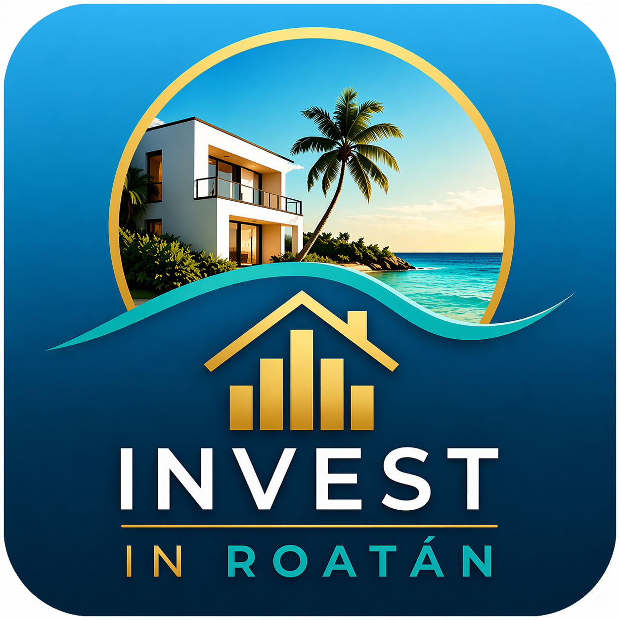 Invest in Roatán app mockup
