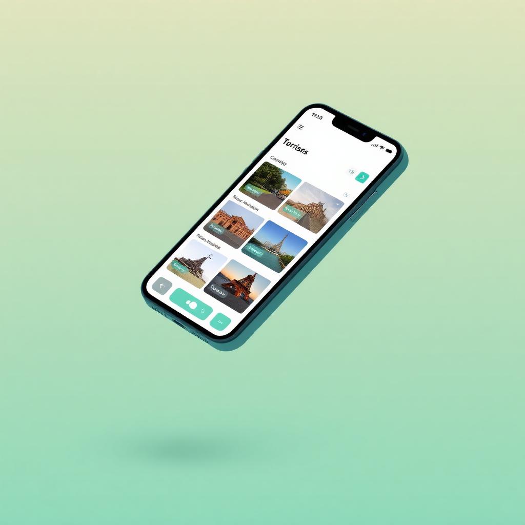 City Compass app mockup